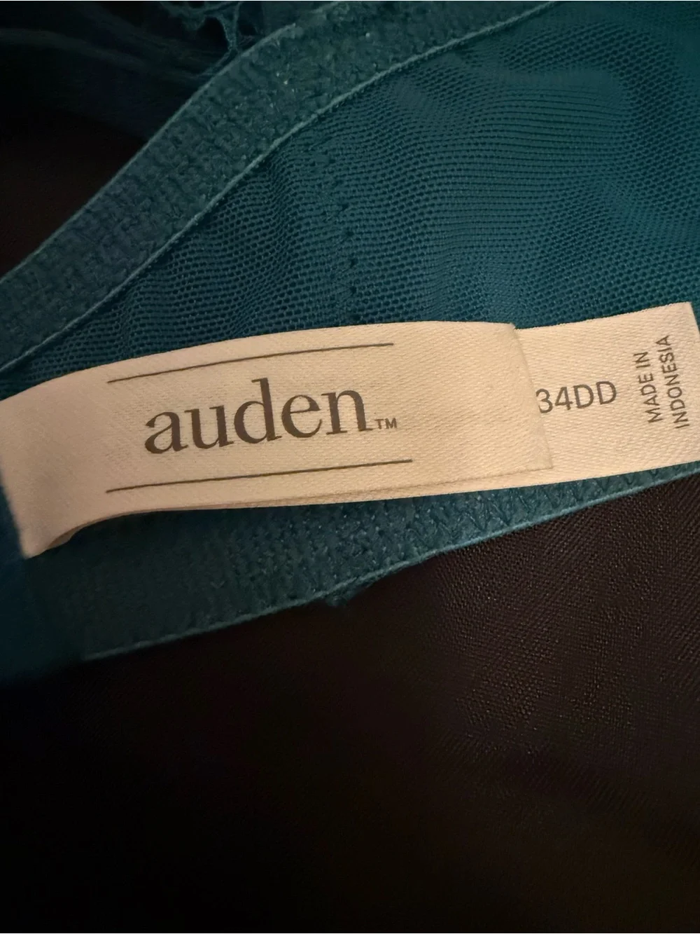 Target Teal Green Lace-Trim Push-Up Bra - Picture 4 of 4
